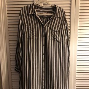 Ava + Viv striped dress